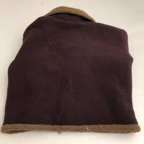 Corky and Company brown fleece jacket and hat - Picture 9 of 12
